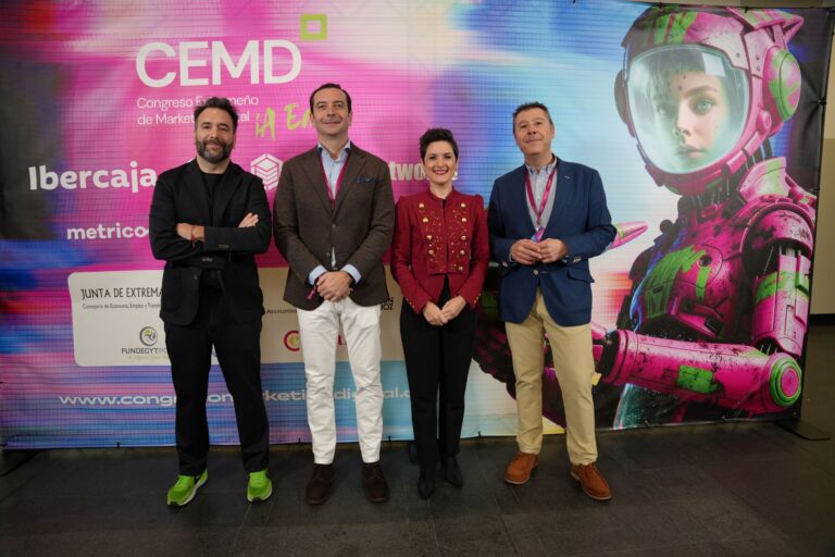 La presidenta de la Diputación de Badajoz destaca el papel de la inteligencia artificial y el marketing digital como motores de desarrollo económico y territorial