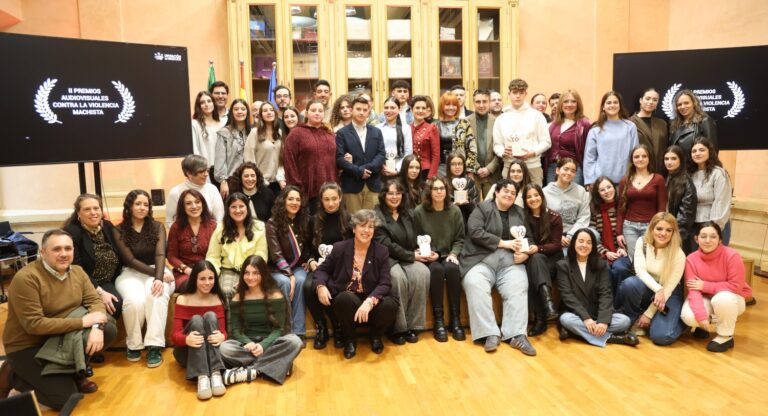 La Diputación de Badajoz refuerza su compromiso con la igualdad en la entrega de los II Premios Audiovisuales contra la Violencia Machista dirigidos a la población juvenil