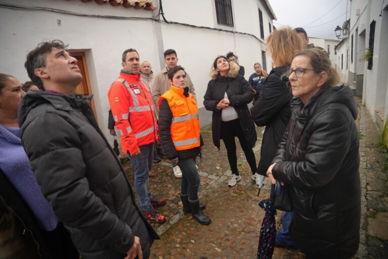 Raquel del Puerto inicia una ronda de visitas a los municipios afectados por el temporal para evaluar los daños
