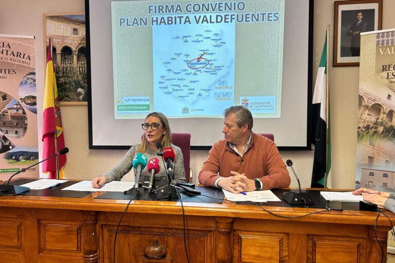 La Junta de Extremadura impulsa la construcción de siete viviendas públicas en Valdefuentes