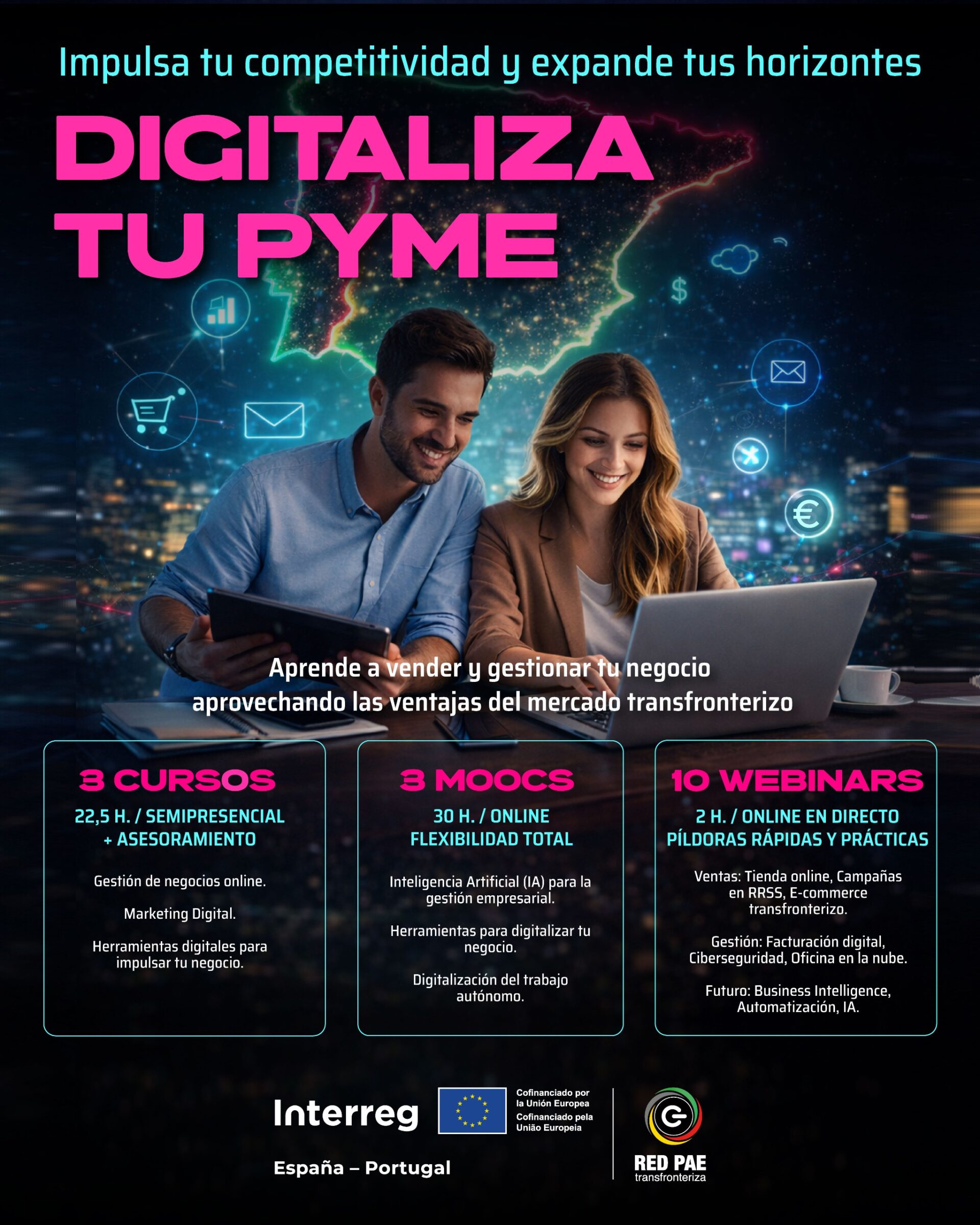 La Junta de Extremadura impulsa la transformación digital del tejido empresarial con el programa formativo `Digitaliza tu PYME’