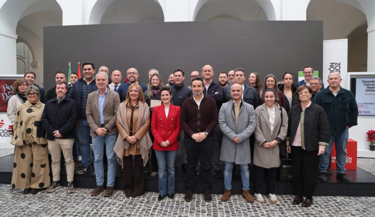 La Diputación de Badajoz destina 490.000 euros en ayudas a 59 federaciones deportivas con actividad en la provincia