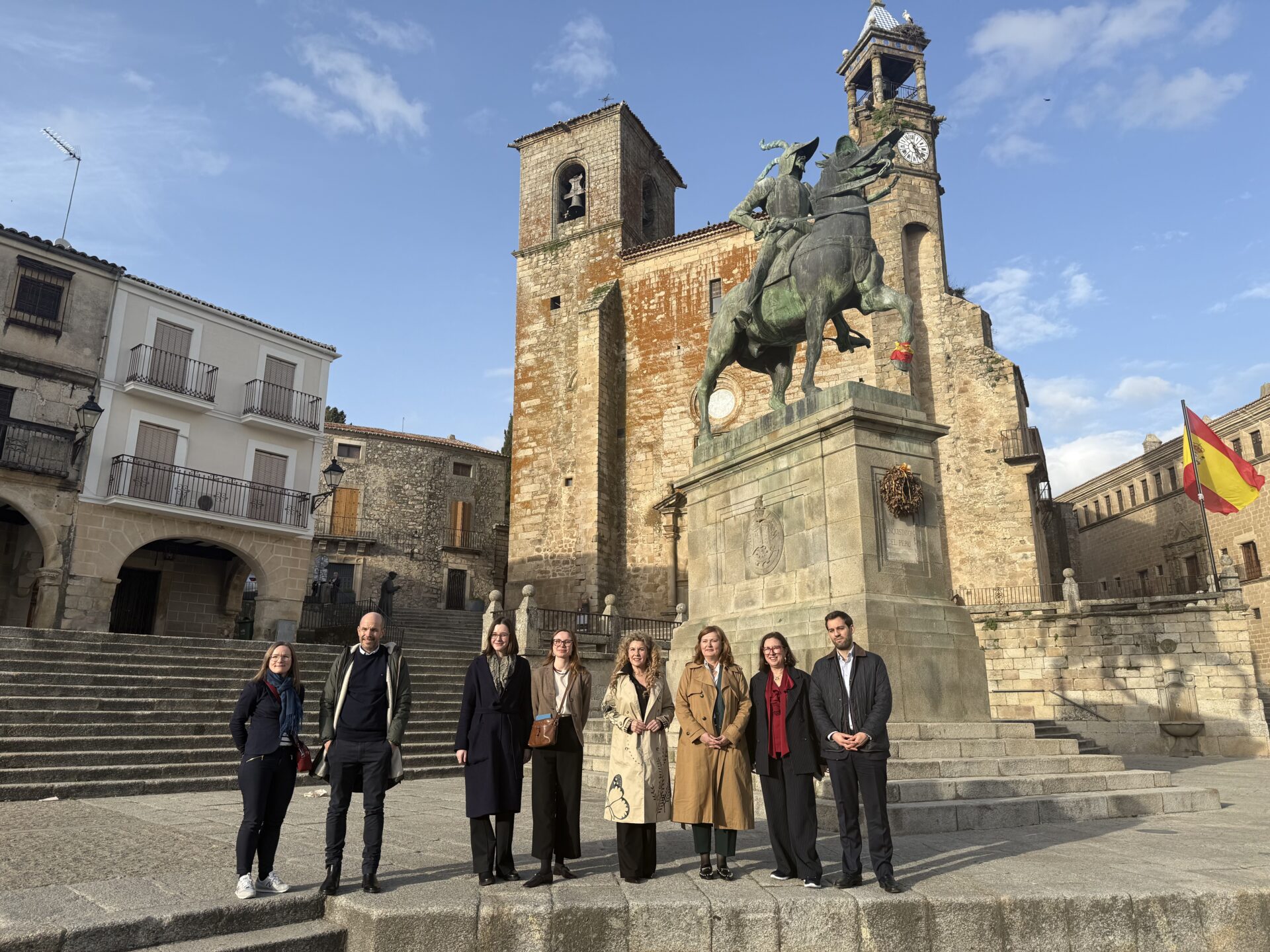 Una delegación de la OCDE visita Extremadura como región seleccionada en el Mecanismo de Impulso al Talento de la UE