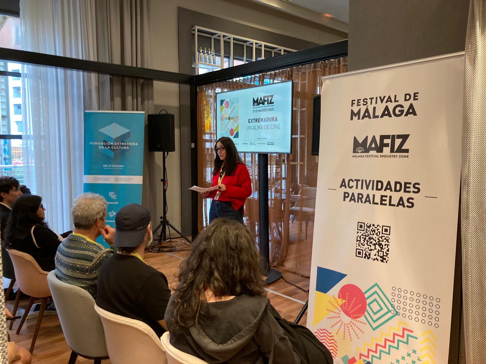 La Junta de Extremadura impulsa la industria cinematográfica y audiovisual regional en el Festival de Málaga