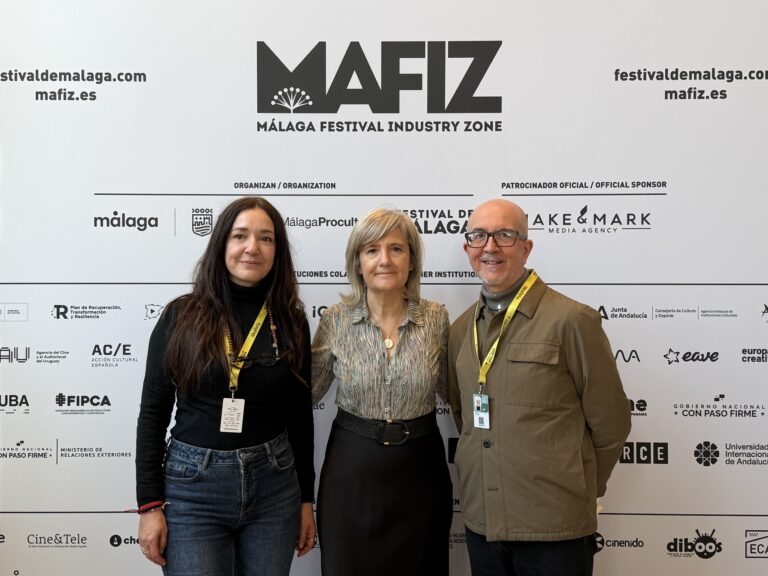 Victoria Bazaga destaca en el Festival de Málaga el impulso de la Junta de Extremadura al sector audiovisual