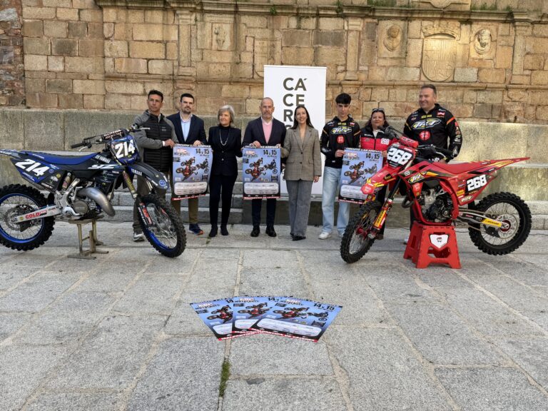 La Junta de Extremadura respalda el Campeonato de España Élite de Motocross en Malpartida de Cáceres