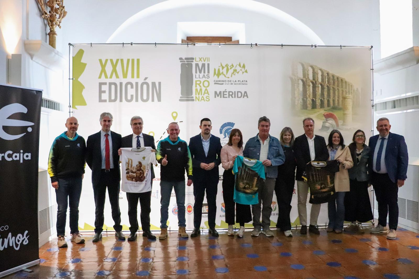 La Junta de Extremadura respalda la 27 edición de las LXVII Millas Romanas, en la que participarán más de 2.000 personas