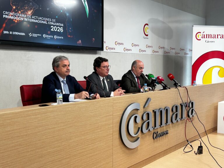 Guillermo Santamaría presenta las actuaciones conjuntas de internacionalización con las cámaras de comercio para el 2026 con una inversión de 2,5 millones de euros