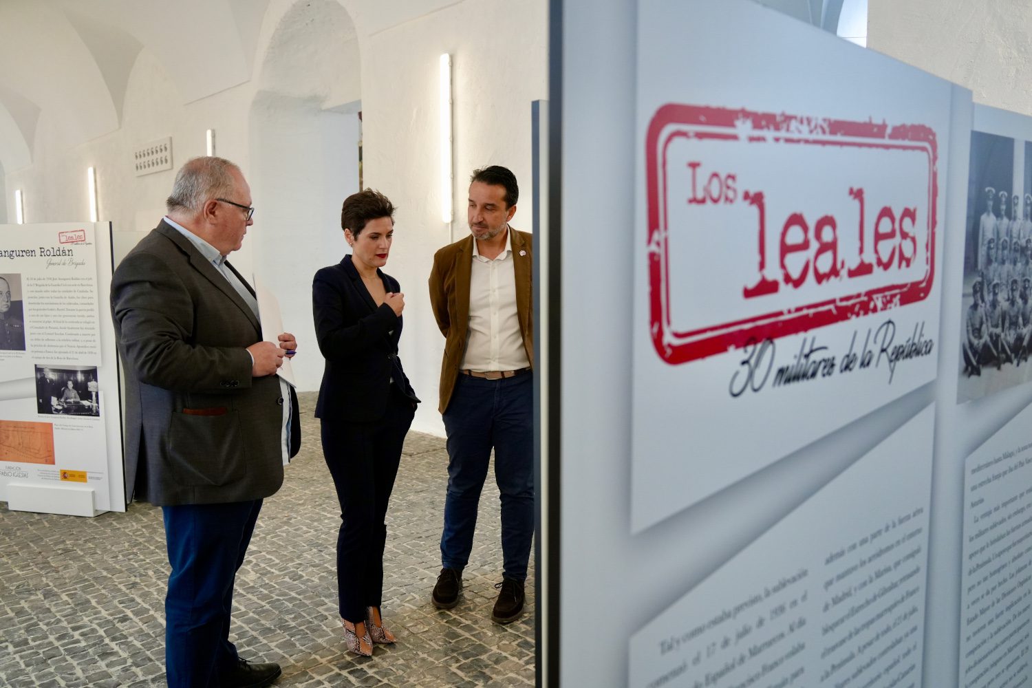 El Hospital Centro Vivo acoge hasta finales de este mes de marzo la exposición ‘Los Leales. 30 militares de la República’