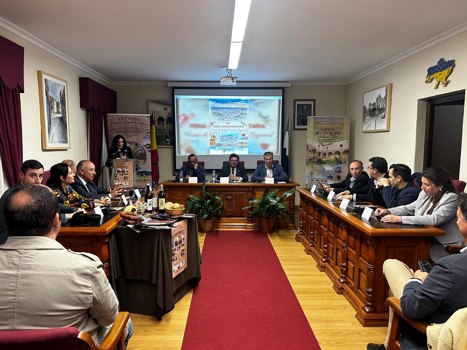 Guillermo Santamaría destaca el componente económico, gastronómico, cultural y social de la Feria Agroalimentaria de Valdefuentes
