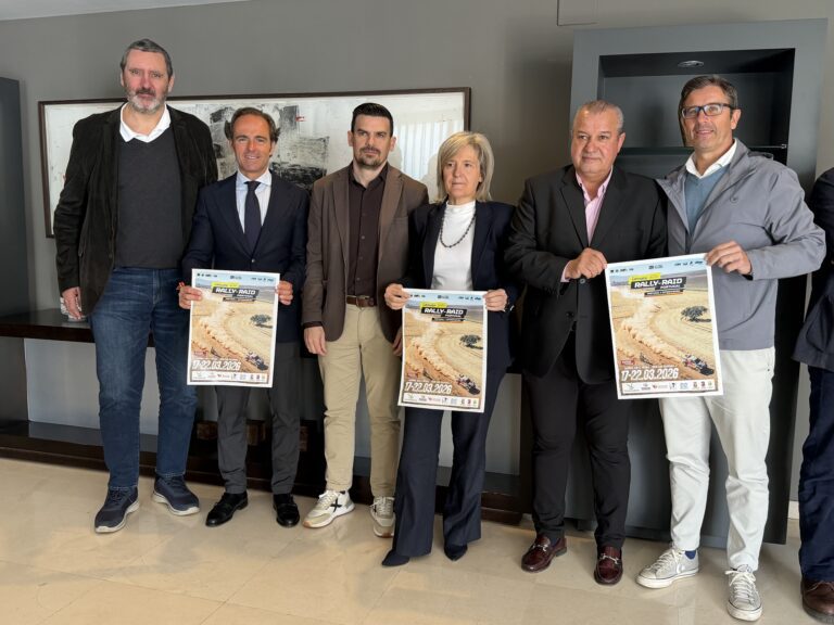 Victoria Bazaga destaca el impacto económico y la proyección internacional del BP Ultimate Rally-Raid Portugal Extremadura