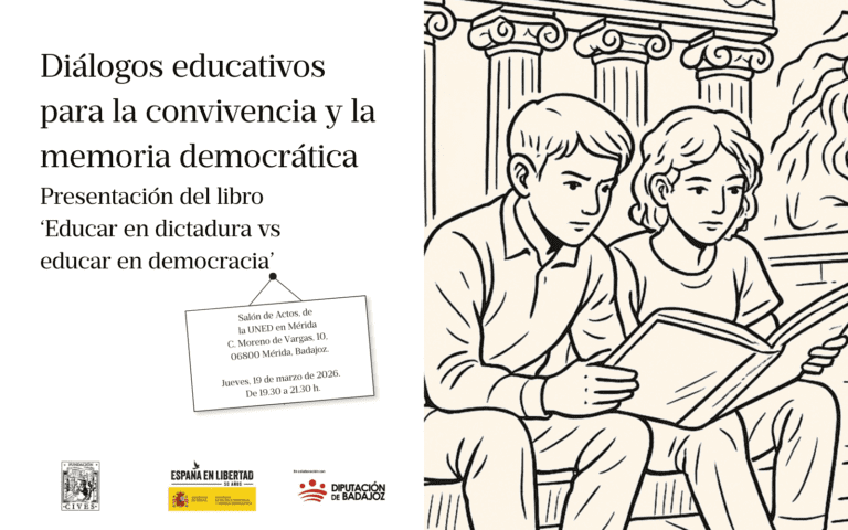 La Fundación CIVES presenta mañana en Mérida el libro ‘Educar en dictadura vs educar en democracia’
