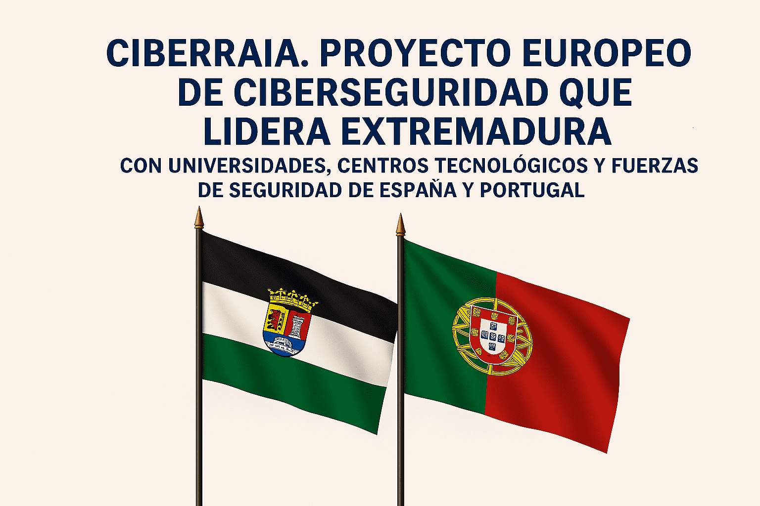 Extremadura lidera un gran proyecto europeo de ciberseguridad con universidades, centros tecnológicos y fuerzas de seguridad de España y Portugal