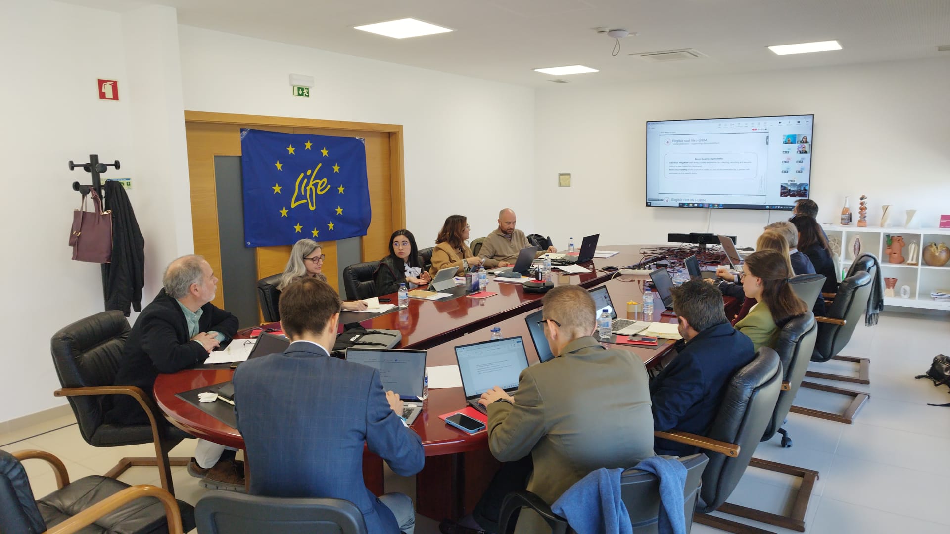 El proyecto ‘LIFE I-LiBIM’ continúa desarrollando soluciones arquitectónicas frente a nuevas situaciones meteorológicas en el centro histórico de Cáceres