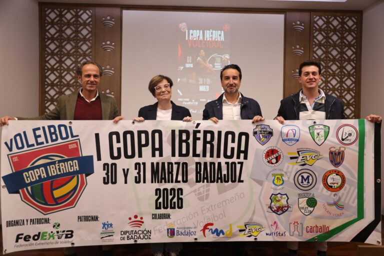 Badajoz acogerá la I Copa Ibérica de Voleibol en categorías alevín, infantil y cadete