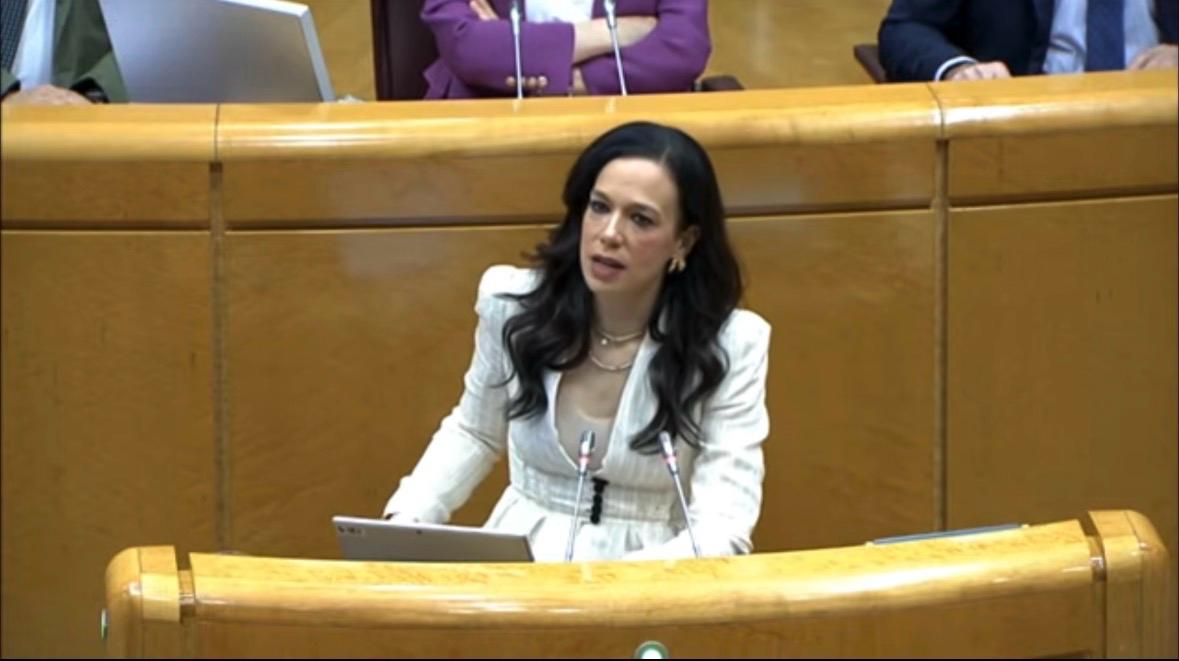 La consejera de Salud y Servicios Sociales reclama en el Senado los 201 millones de euros que el Gobierno central adeuda a Extremadura en dependencia en el año 2025