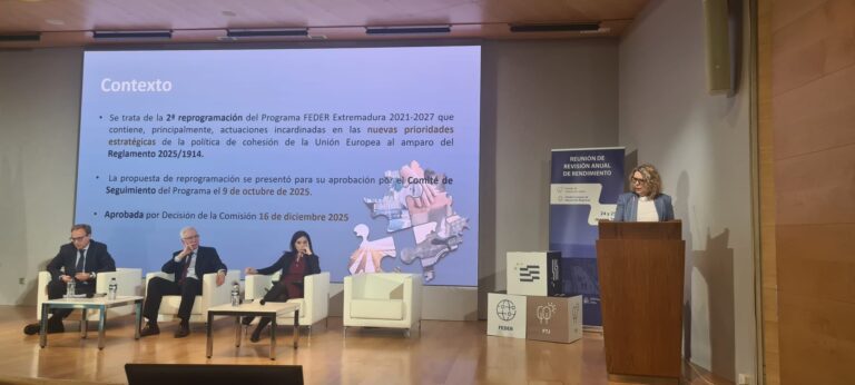 La directora general de Fondos Europeos presenta la reprogramación de FEDER con nuevas actuaciones en vivienda asequible y respuesta ante emergencias