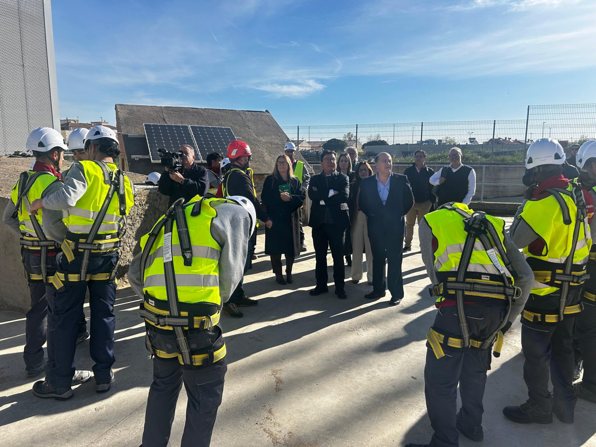 Santamaría destaca el Programa Pasarela Empresa como clave para mejorar la empleabilidad y cubrir carencias en el sector de la construcción