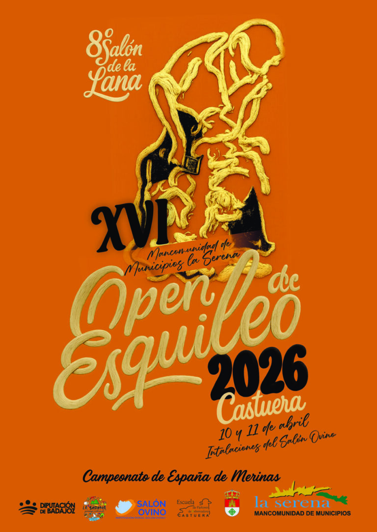 Castuera se convierte en el epicentro nacional del esquileo con el XVI Open de Extremadura