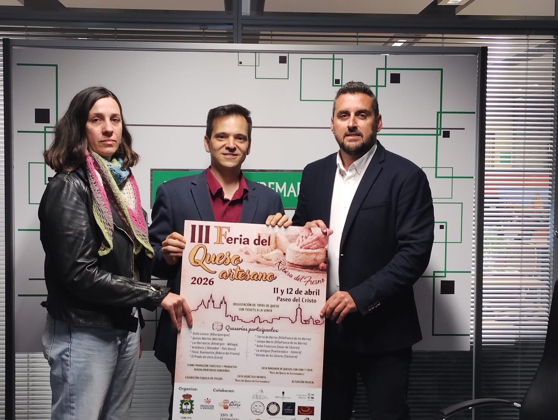 La Junta apoya la III Feria del Queso Artesano de Ribera del Fresno como ejemplo del vínculo entre cultura gastronómica y turismo rural