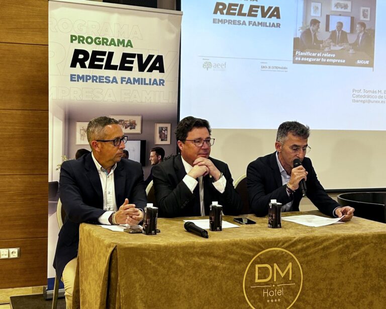 Guillermo Santamaría destaca la buena acogida del Programa Releva Empresa Familiar por parte de las empresas extremeñas