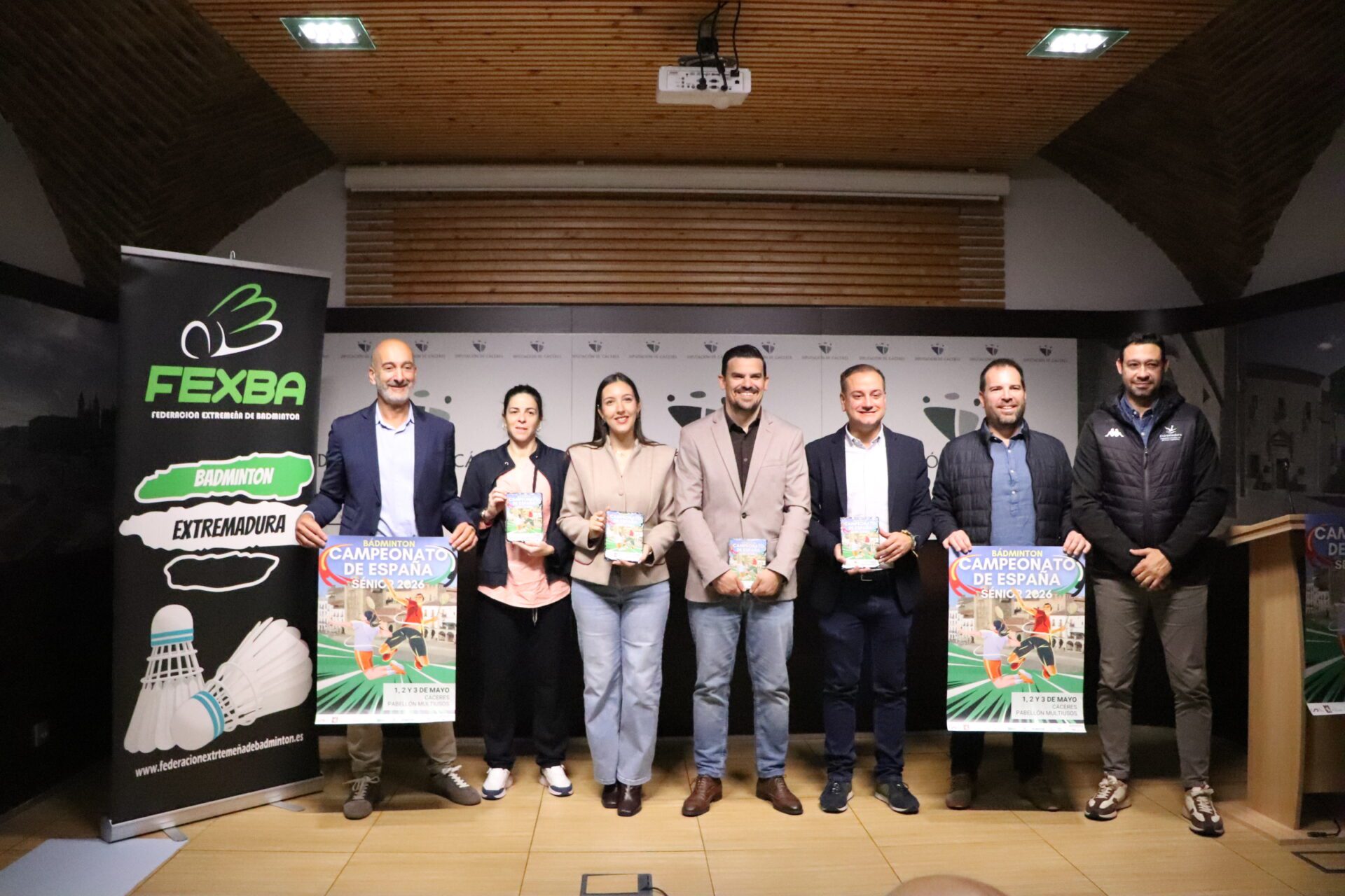 Extremadura acogerá por primera vez el Campeonato de España Senior de Bádminton el próximo mes de mayo