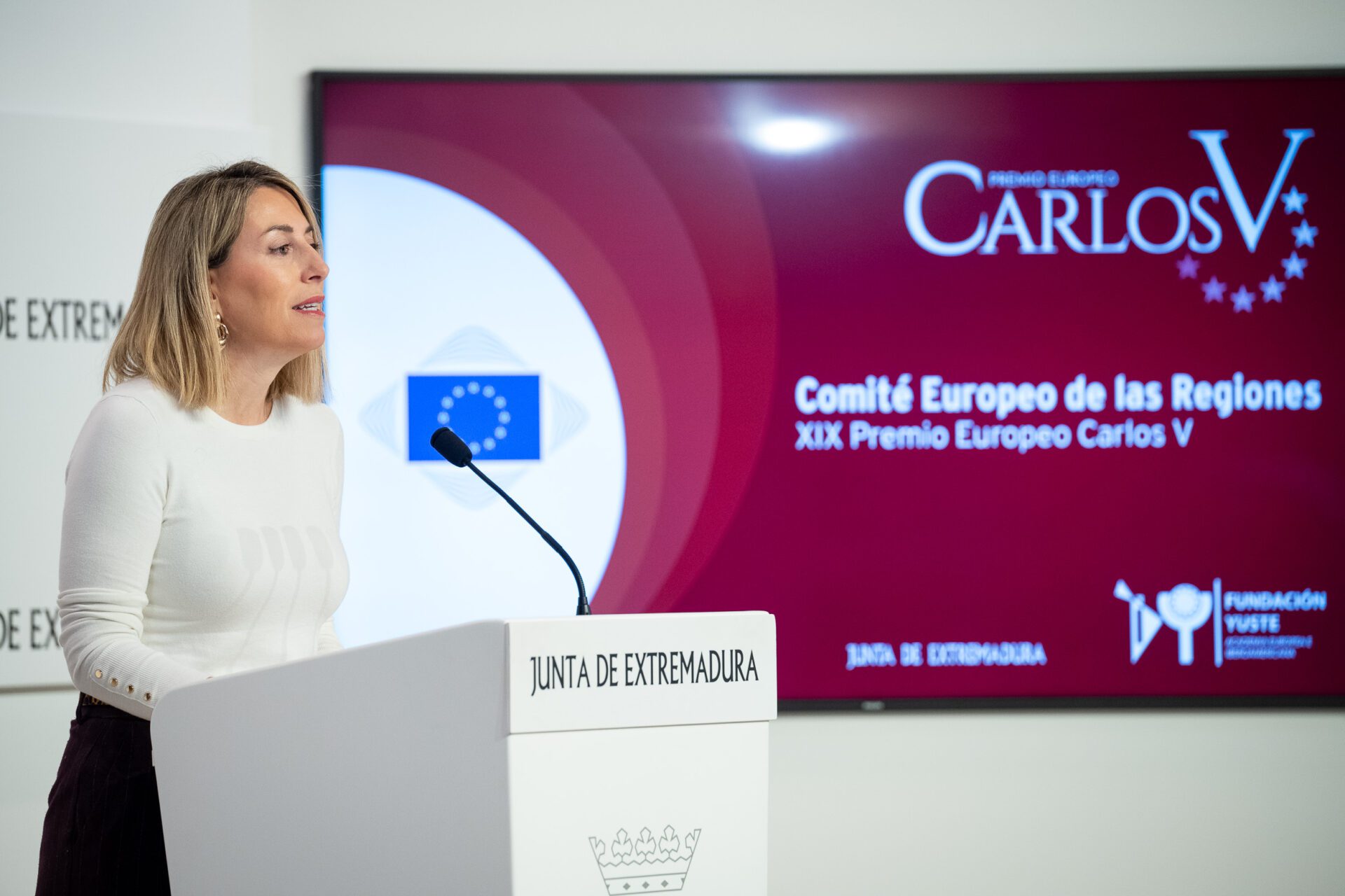 La Fundación Yuste concede el Premio Europeo Carlos V al Comité Europeo de las Regiones
