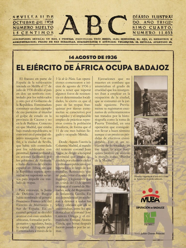 Dos institutos de la provincia acogen exposiciones de Memoria Histórica y Democrática de la Diputación