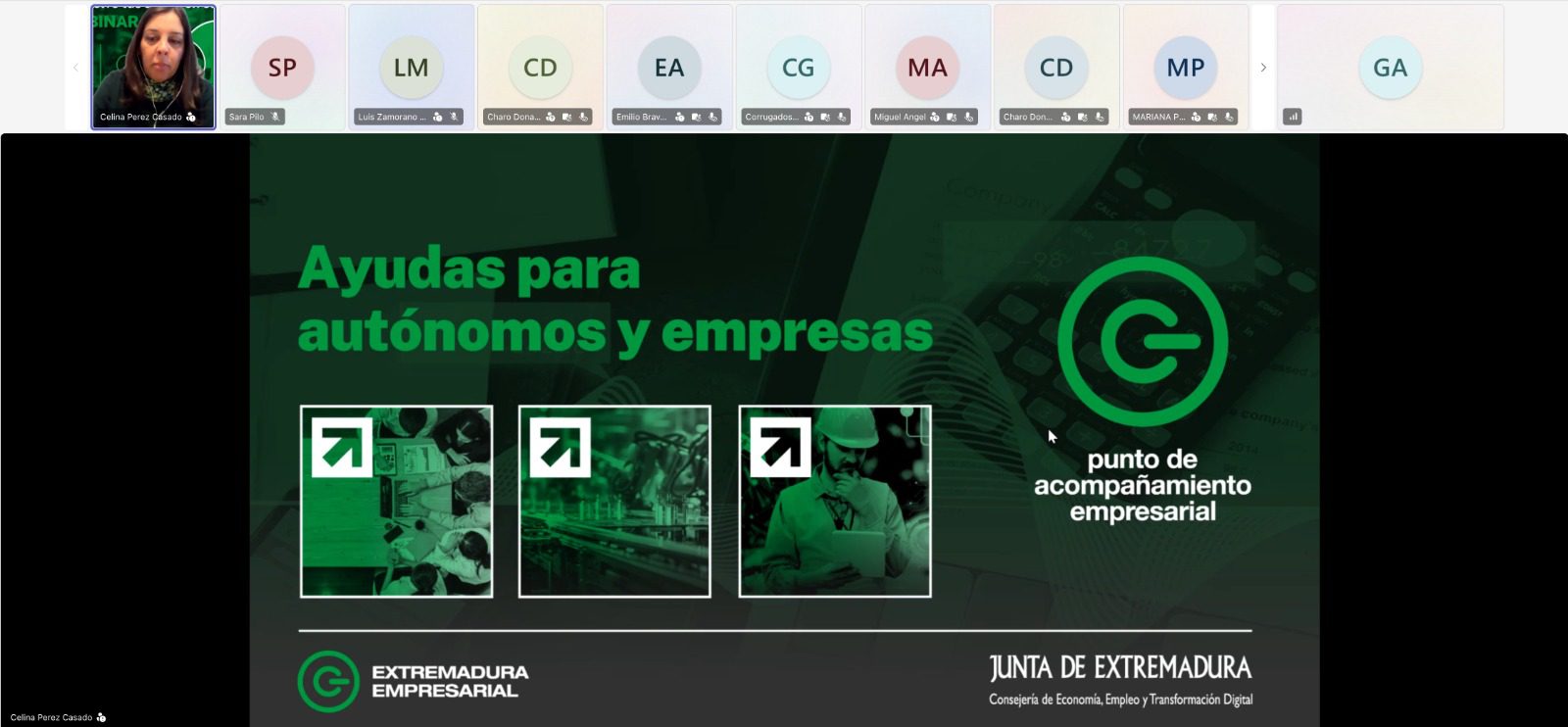 La Junta de Extremadura informa sobre ayudas de hasta el 50 % para la modernización de autónomos y pymes