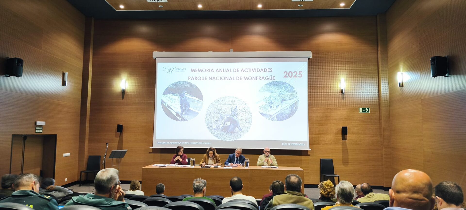 La Junta destaca la unanimidad en la aprobación de la memoria de actuaciones de 2025 en el Patronato de Monfragüe