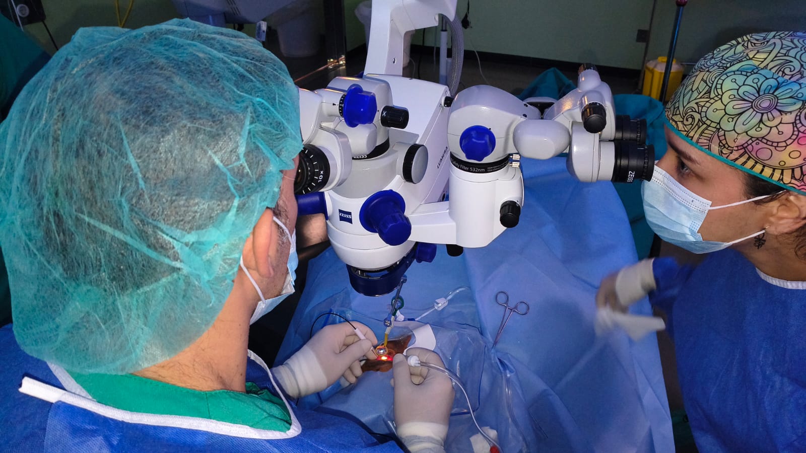El Hospital Ciudad de Coria incorpora por primera vez cirugía avanzada de retina en su Servicio de Oftalmología