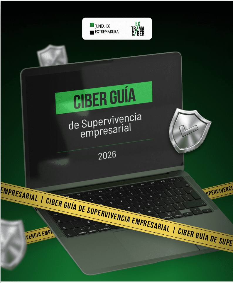 La Junta de Extremadura publica la Ciber-Guía de Supervivencia Empresarial del proyecto ExtremaCiber