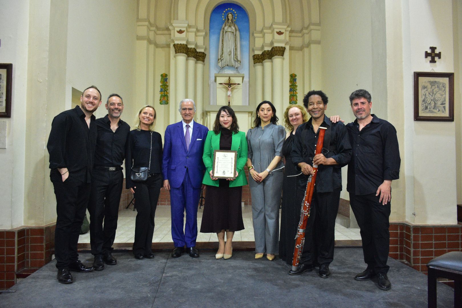 La Fundación Orquesta de Extremadura recoge en Bolivia el Premio Iberoamericano de Música que otorga la Fundación Carlos III