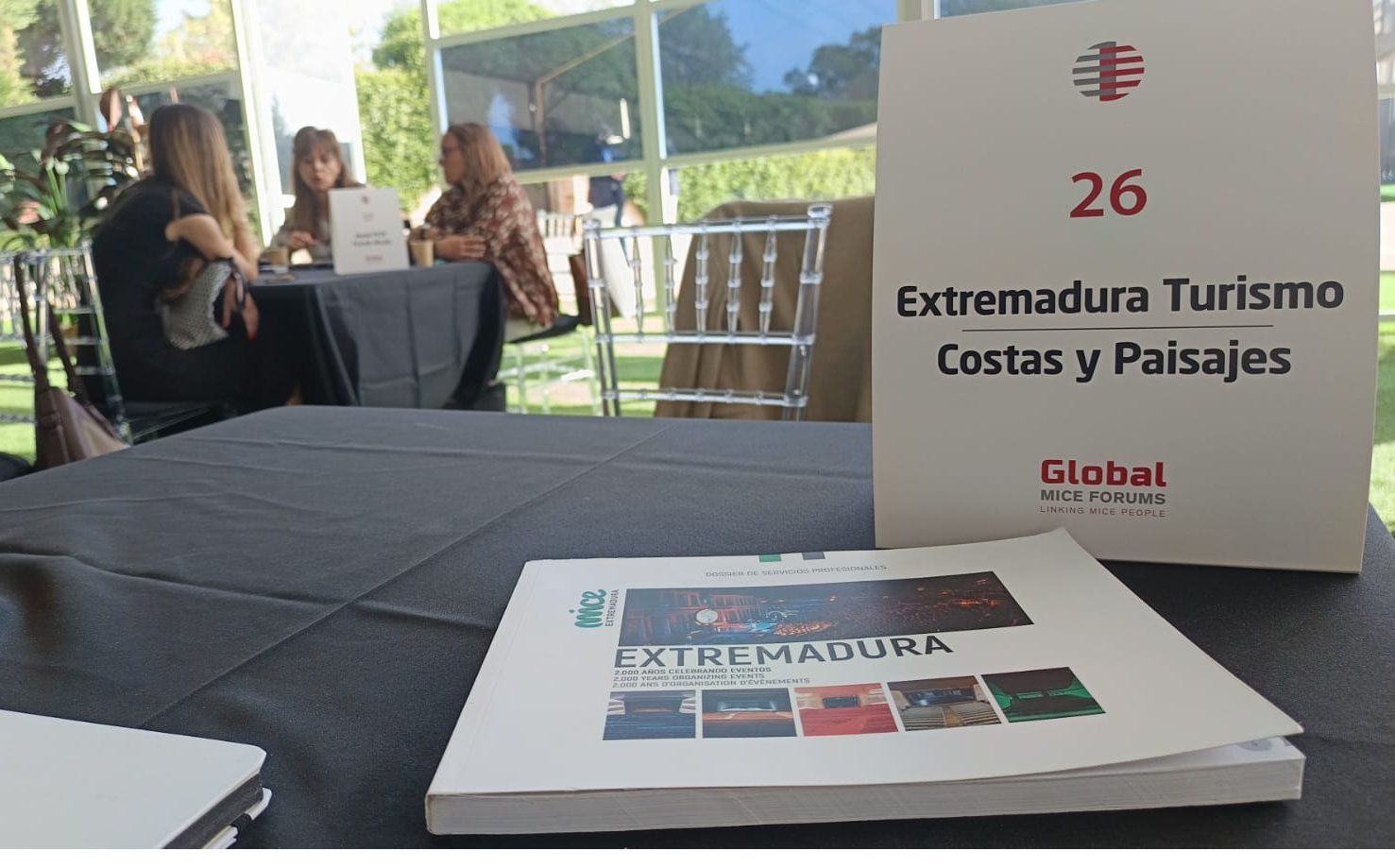La Junta de Extremadura promociona el turismo de negocios e incentivos en el foro ‘Global Mice Forums Special Venues’ celebrado en Madrid