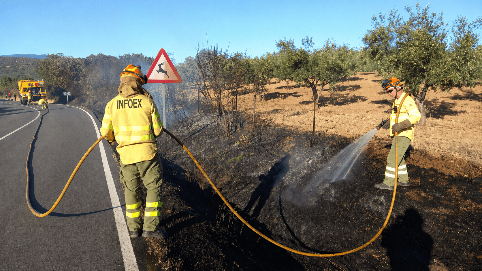 Casi 2.200 aspirantes se examinan este fin de semana para 195 plazas de bombero forestal y 29 de agente del Medio Natural