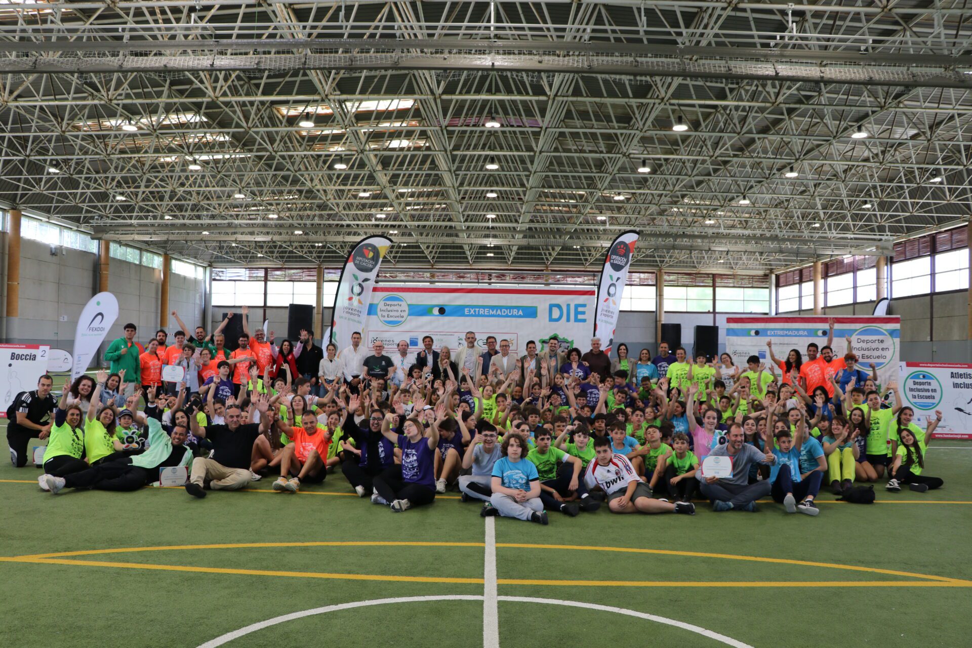 Más de 200 escolares participan en la clausura de la quinta edición del programa ‘Deporte Inclusivo en la Escuela’