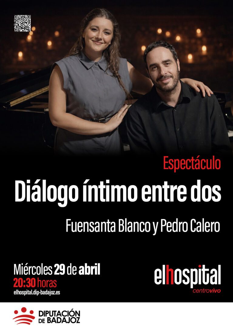 La Diputación de Badajoz celebra el Día de la Danza con un ‘Diálogo íntimo de dos’ en El Hospital Centro Vivo