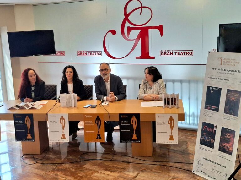 El 40 Festival de Teatro Clásico de Alcántara se celebrará del 1 al 9 de agosto con cerca de 30 actividades y 20 compañías profesionales