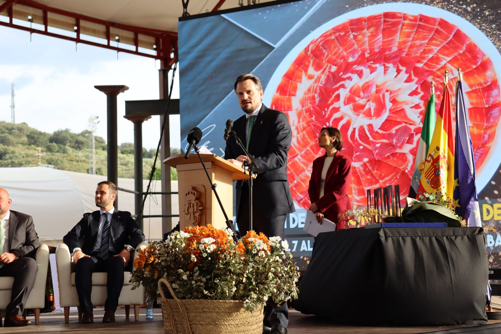 Abel Bautista reivindica en Jerez de los Caballeros la defensa del ibérico extremeño como «motor económico, identidad y orgullo para Extremadura»