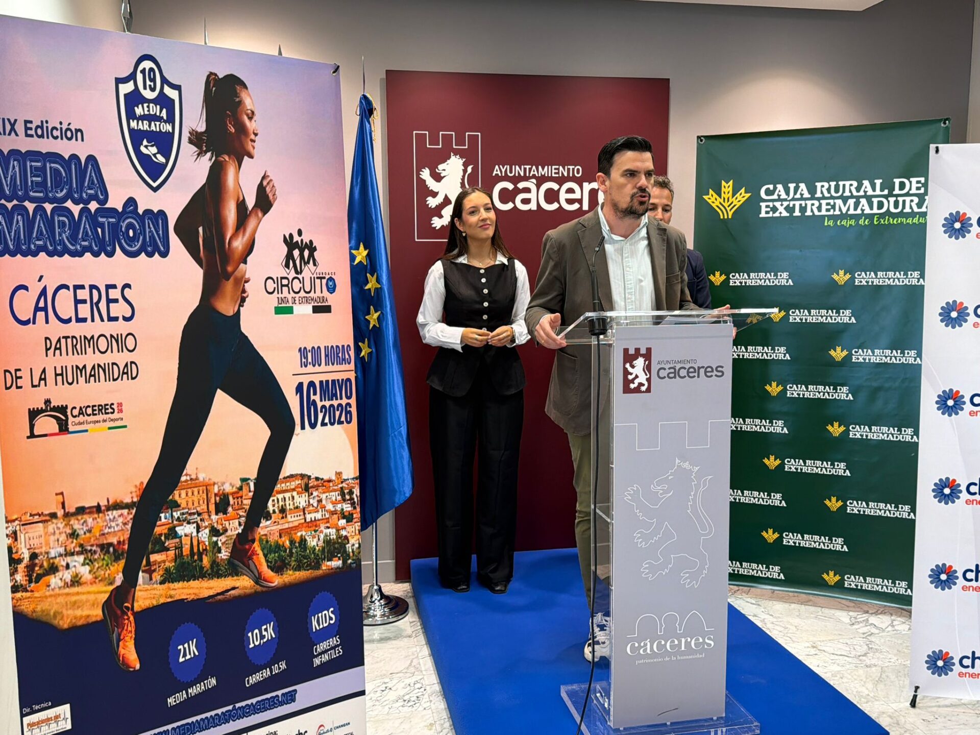 La Junta de Extremadura respalda la XIX Media Maratón de Cáceres que se celebrará este próximo fin de semana