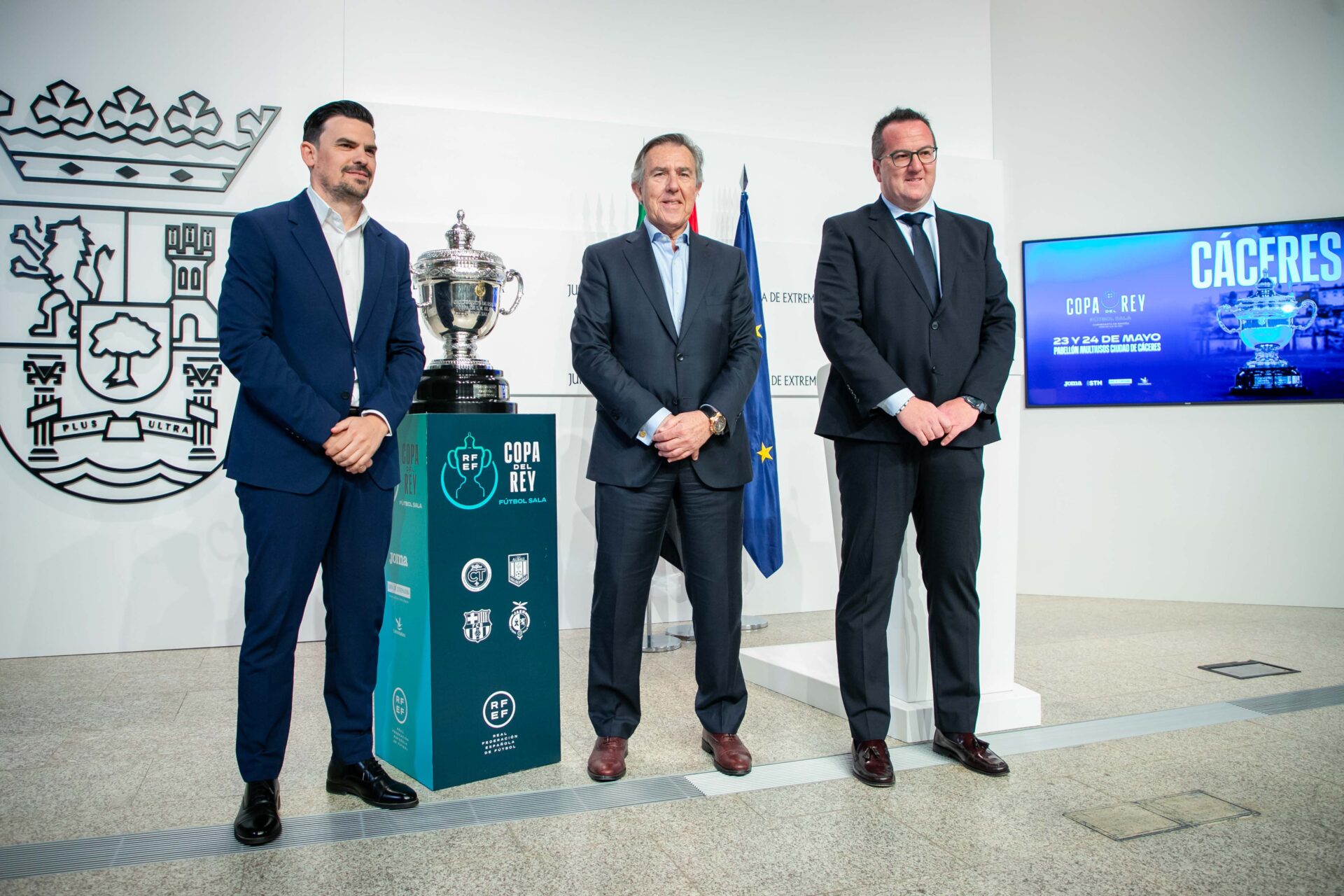 Extremadura será sede de la la Final Four de la Copa del Rey de Fútbol Sala que se disputará el 23 y 24 de mayo
