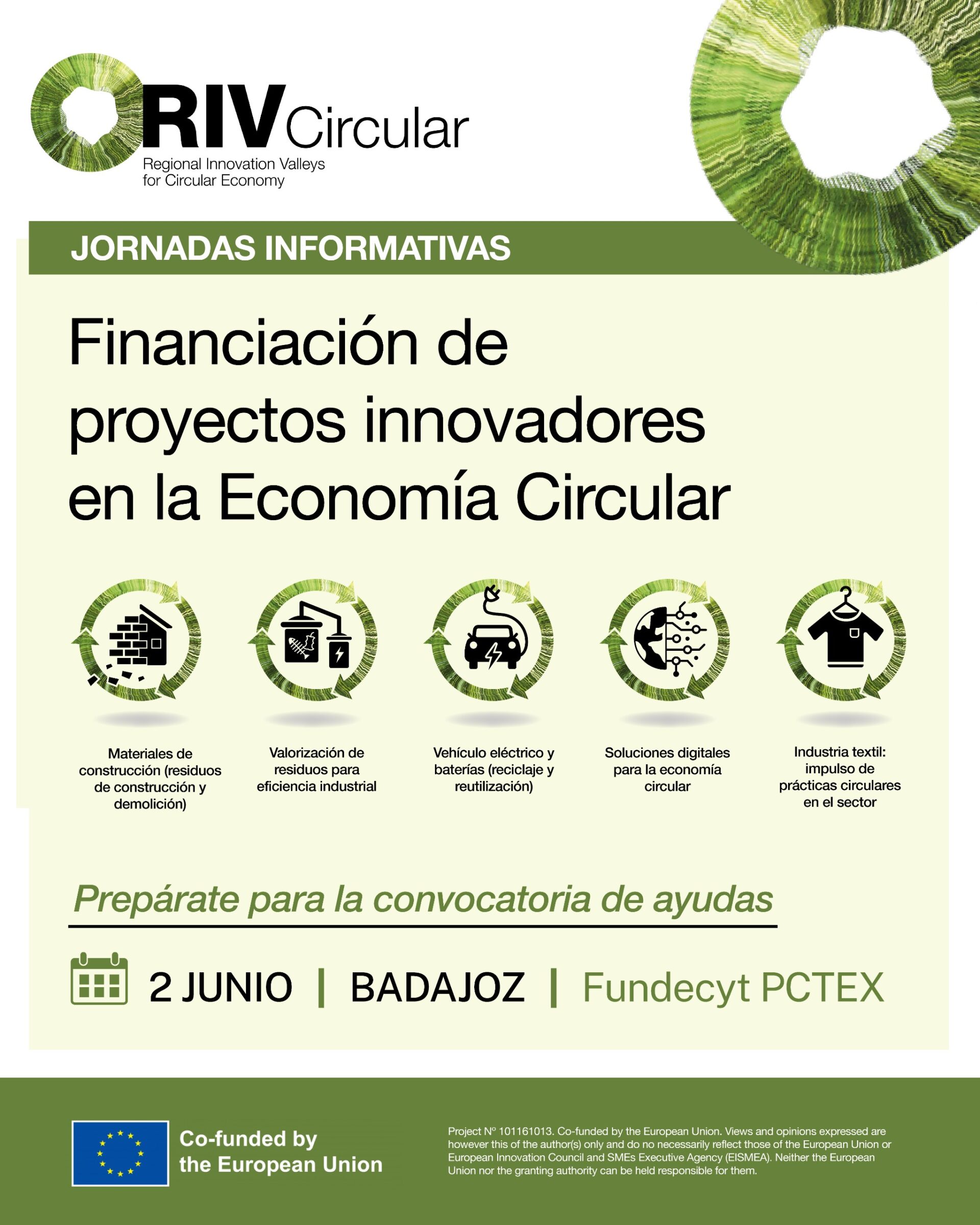 La Junta de Extremadura destina 1,2 millones de euros a proyectos empresariales de economía circular