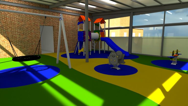 El Hospital San Pedro de Alcántara incorporará un parque infantil para mejorar la estancia de los menores hospitalizados y sus familias