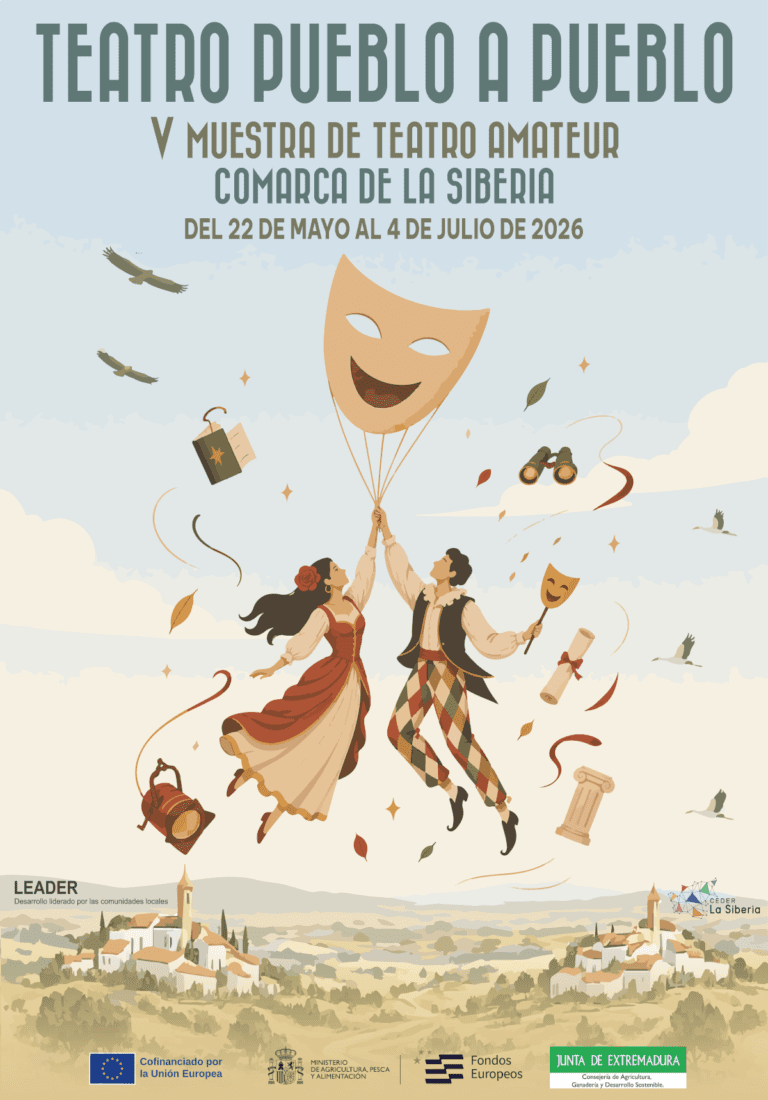 La V Muestra de Teatro Amateur de La Siberia llevará la cultura a los 18 municipios de la comarca