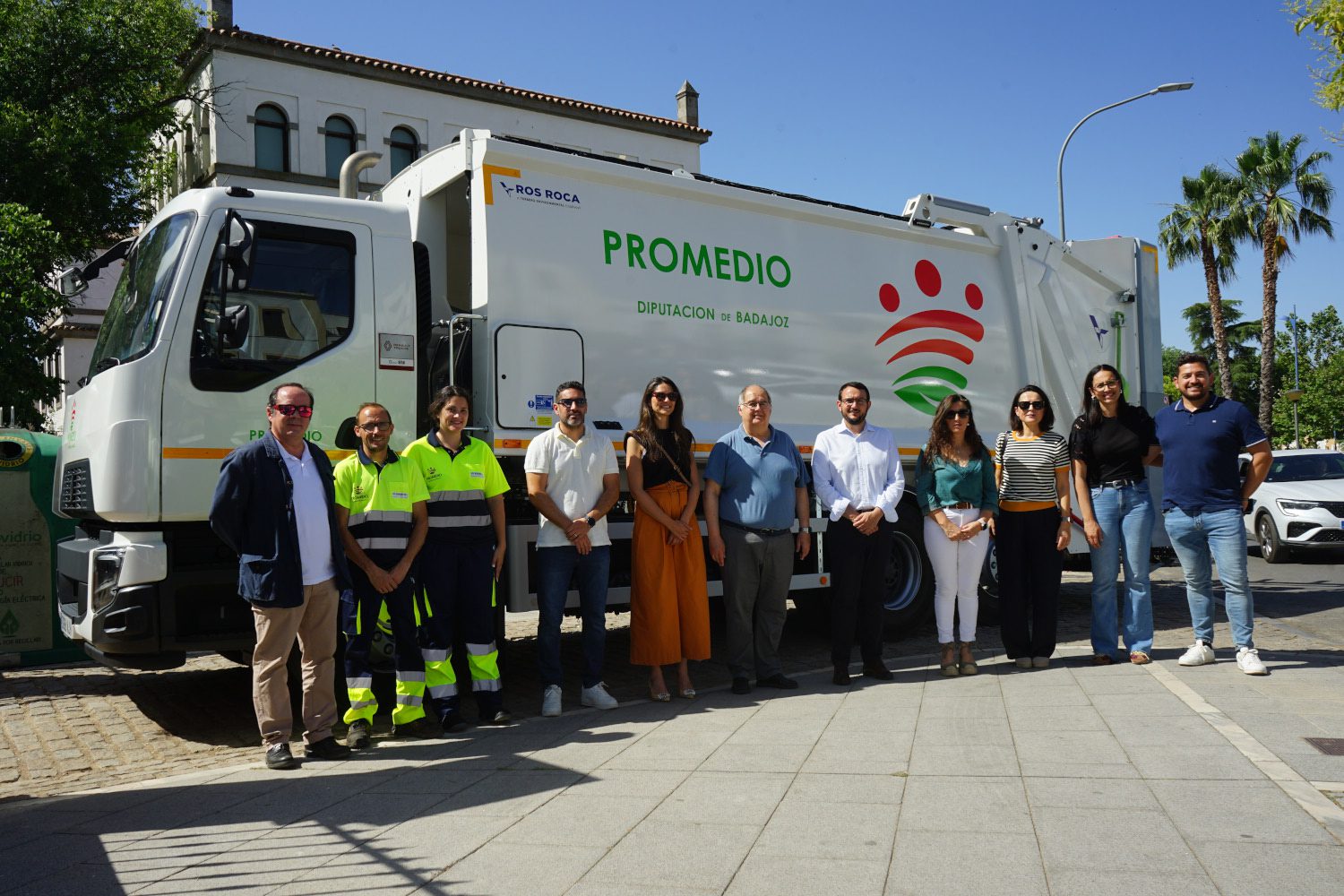 Promedio incorpora dos nuevos camiones recolectores para mejorar la gestión de residuos en comarca de Zafra – Río Bodión