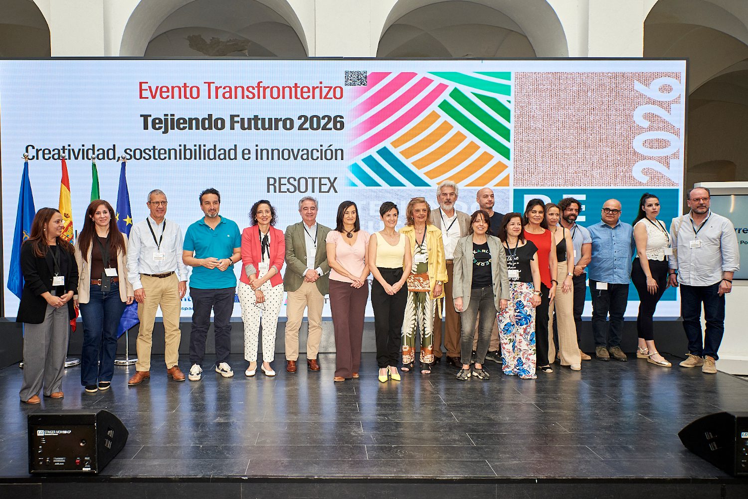La Diputación de Badajoz sitúa el evento ‘Tejiendo Futuro’ como referente de la moda sostenible transfronteriza