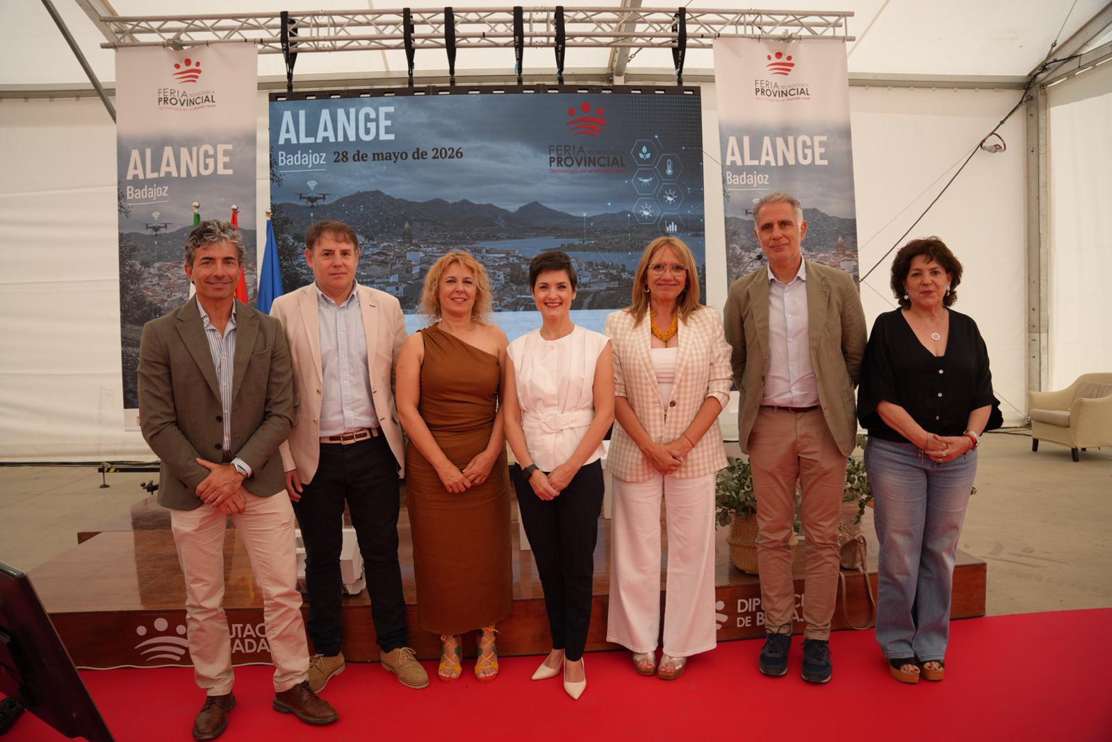 La Diputación de Badajoz reivindica en Alange la transformación digital como herramienta de cohesión territorial y modernización de los servicios públicos
