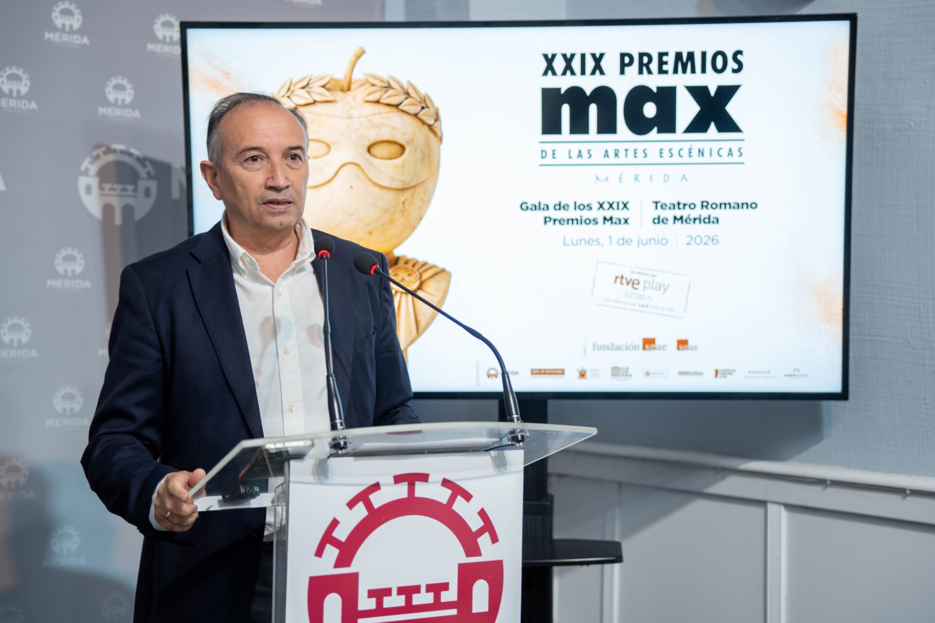 La Junta de Extremadura apoya los Premios Max 2026 en Mérida y refuerza su papel como capital de las artes escénicas