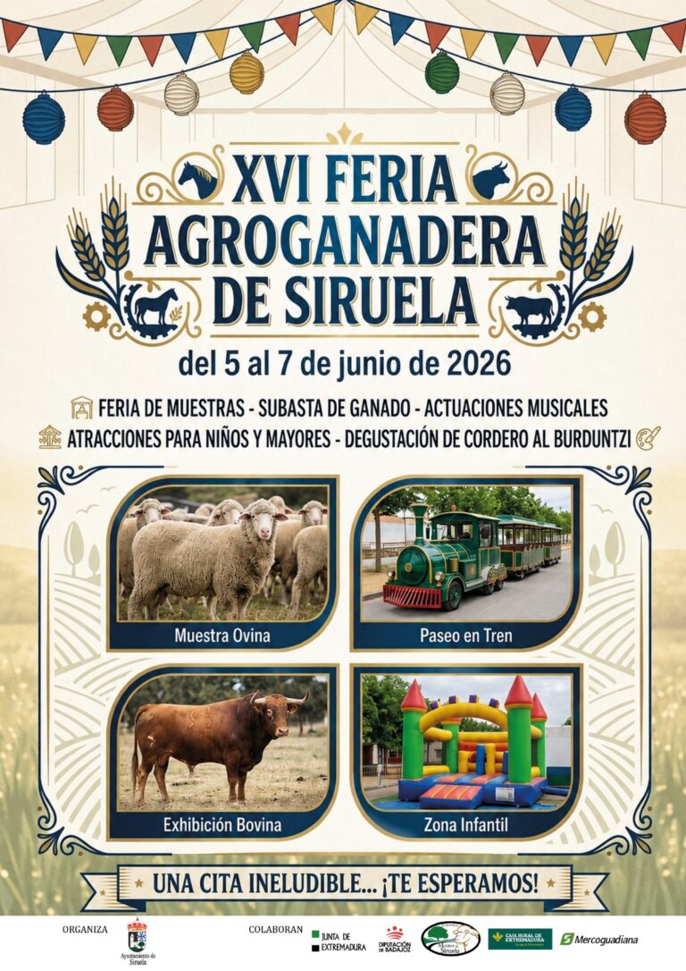 Siruela se convierte este fin de semana en el epicentro del sector primario con su XVI Feria Agroganadera