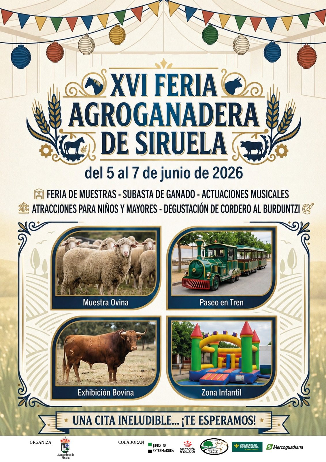Siruela se convierte este fin de semana en el epicentro del sector primario con su XVI Feria Agroganadera